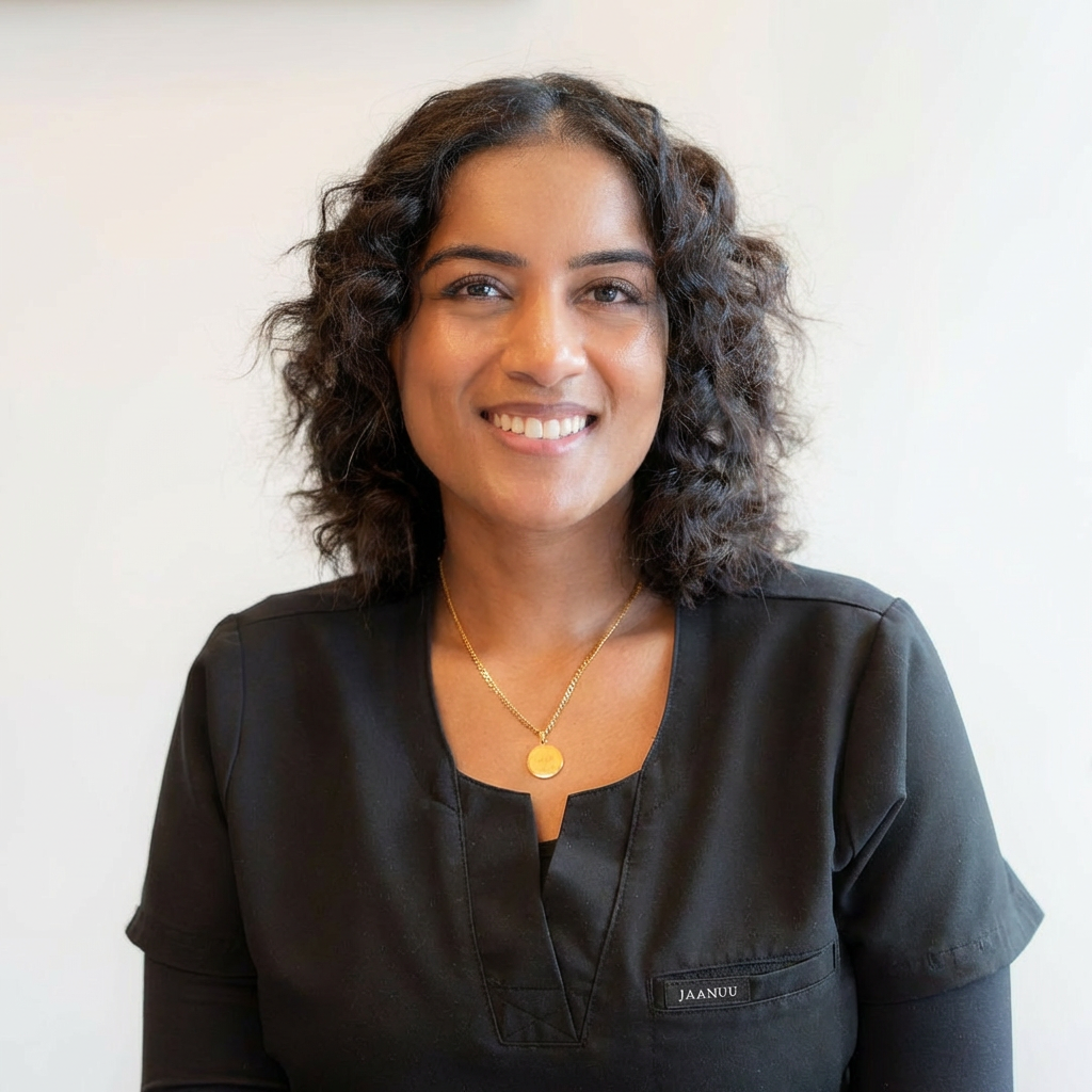 Portrait of Aisha King, esthetician at NUE