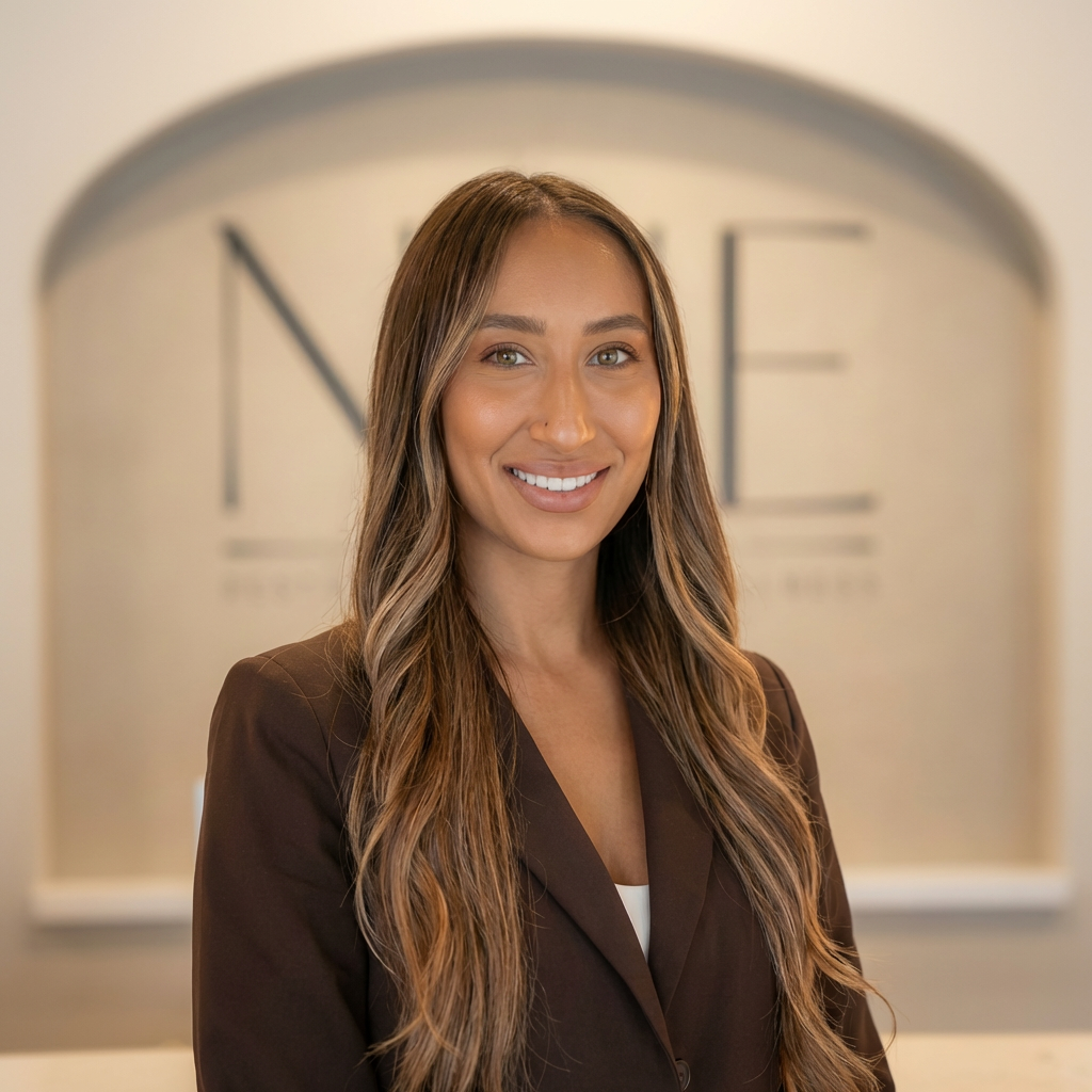 Portrait of Elizabeth Long, clinic manager at NUE